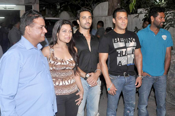salman khan at the special screening of bittoo boss 2