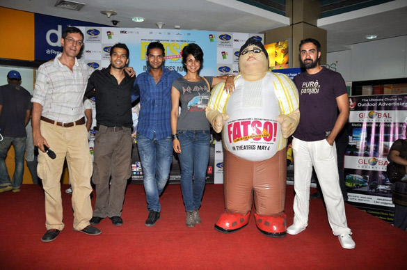 promotion of fatso at r mall mulund 2