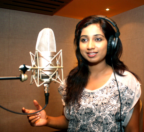 shreya ghoshal dubs special song for the film saali khushi 4