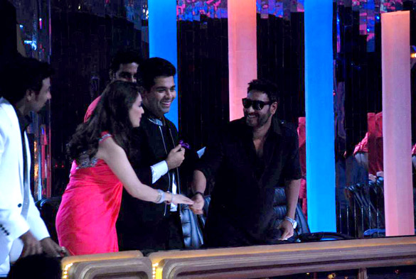 ajay abhishek rohit shetty on the sets of jhalak dikhhlaa jaa 5 8