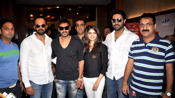 Cast of ‘Bol Bachchan’ meet fans at Fame Inorbit Mall