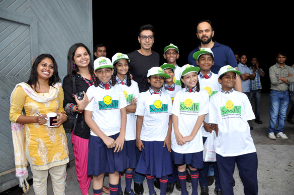 ajay rohit meet children from smile foundation 4