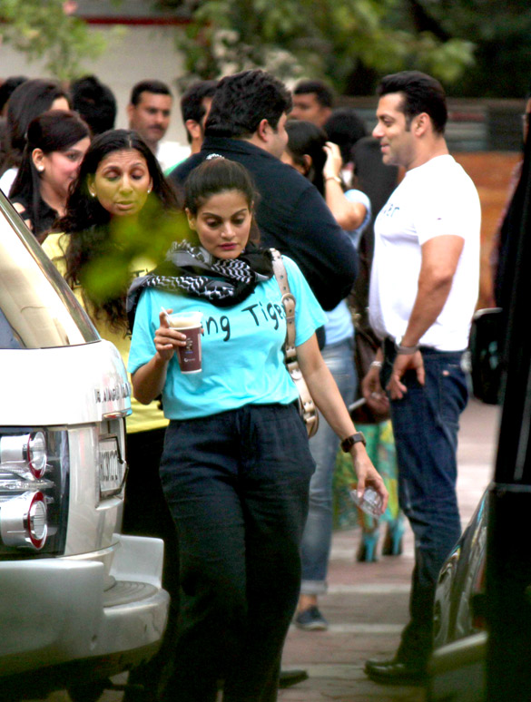 special screening of ek tha tiger at yashraj studio 8
