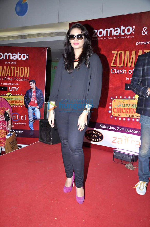 promotion of luv shuv tey chicken khurana at infiniti mall 7