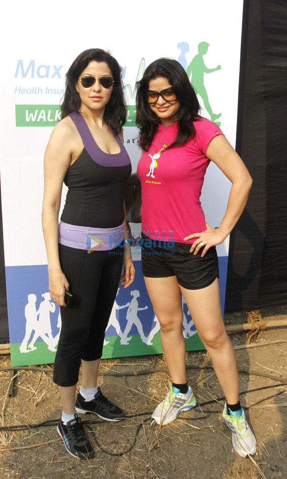 celebs support max bupas india walks for health 13