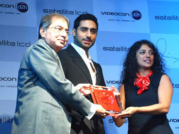 abhishek bachchan announced as the brand ambassador of videocon d2h 3