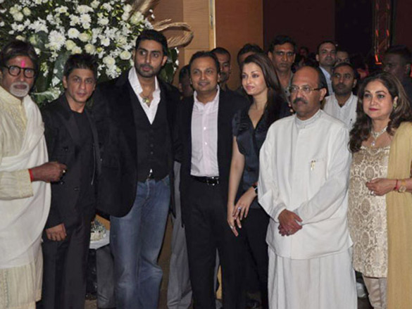 bachchans shahrukh and hrithik grace anil ambanis big pictures success bash 5