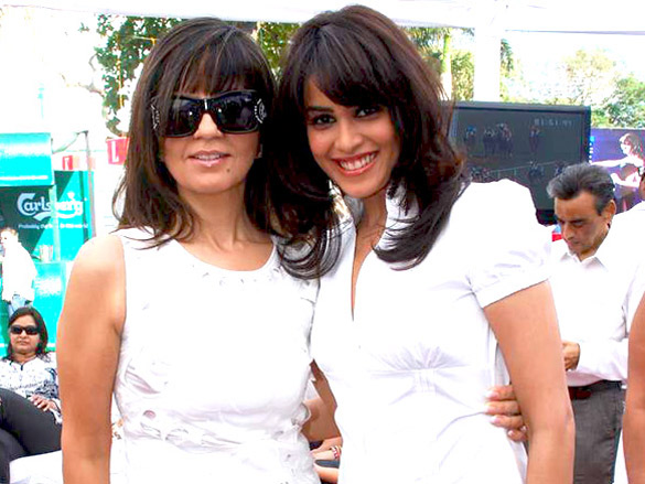 genelia dsouza and sonia mehra at elle race 4