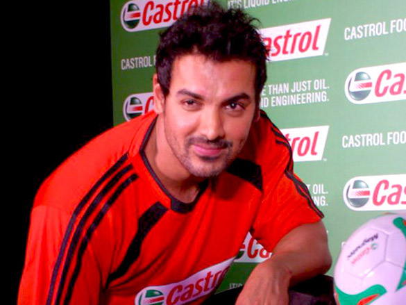john and bhaichung bhutia at castrol football event 11
