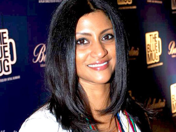 ranvir and konkona at the blue mug play press meet 17