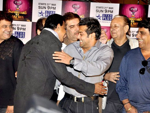 salman khan and mithun bond at cintaa superstars ka jalwa launch 8