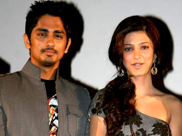 siddharth and shruti haasan at walt disney studio announcement 6