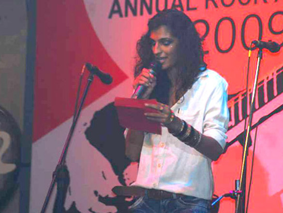 sophie shazahn and anushka at jack daniel annual rock awards 2009 5