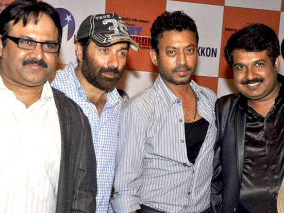 sunny deol and irrfan khan at right yaaa wrong success bash 3