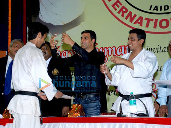 akshay kumar at the finale of the karate championship 10