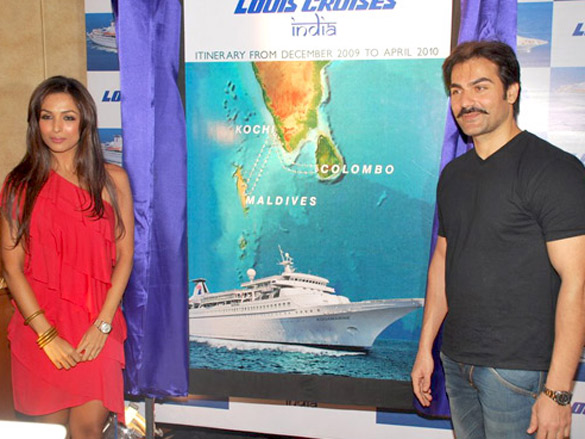 arbaaz khan and malaika launch louis cruises 2