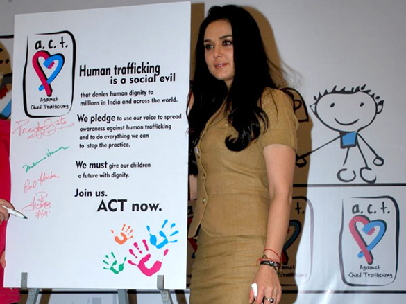 preity zintaajay devgan and sanjay dutt support act against child trafficking 3