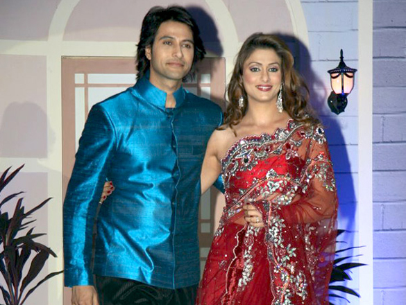 rakhi and tv celebs at the launch of pati patni aur woh 13