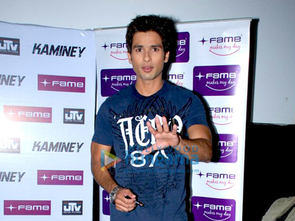 shahid kapoor at kaminey promotional event 3