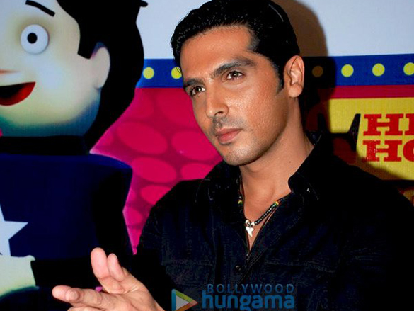 zayed khan promotes blue 5