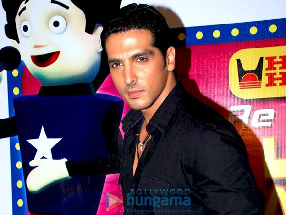 zayed khan promotes blue 6