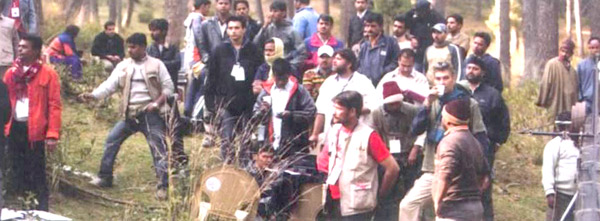 on the sets of lamhaa 25