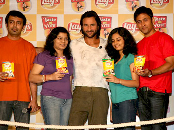 saif ali khan launches lays consumer co created flavours 2
