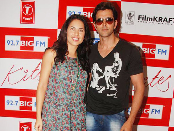 hrithik and barbara promote kites at 92 7 big fm 3