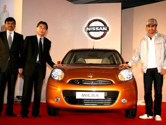 ranbir kapoor endorses nissan motors 2