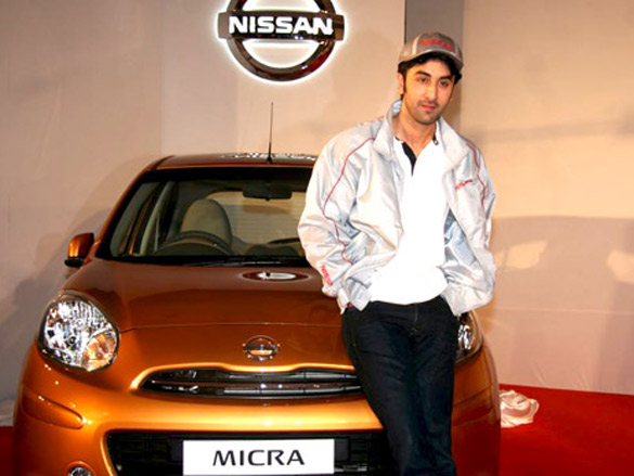 ranbir kapoor endorses nissan motors 3