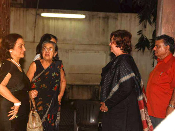 asha parekh helen and waheeda rahman at the screening of raavan 4