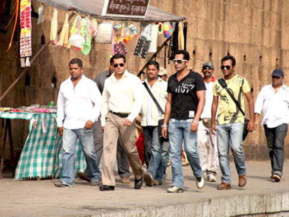 on the sets of dabangg 5