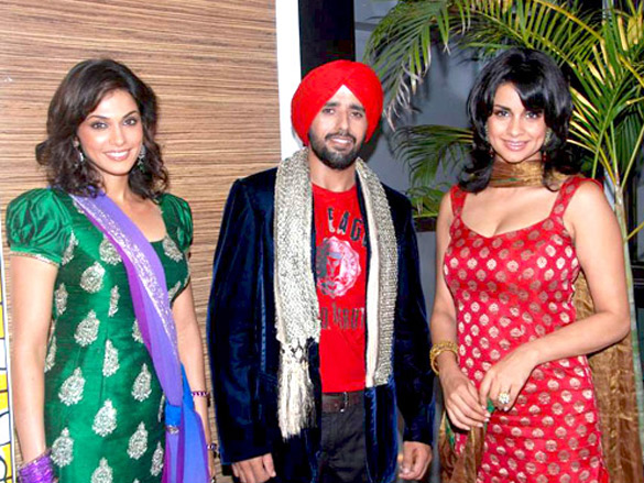 on the sets of hello darling
