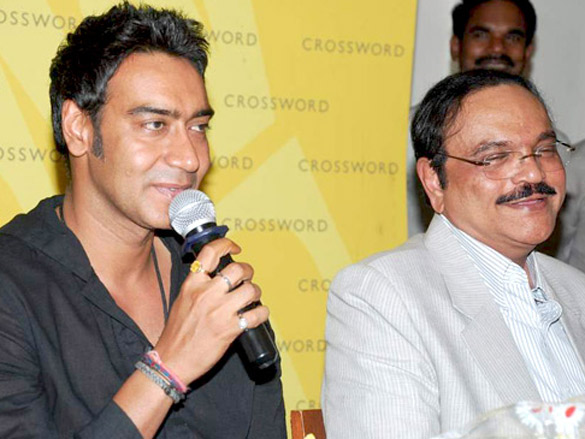 ajay devgn at the book launch of j deys zero dial 4