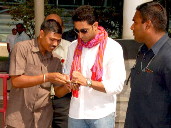 abhishek bachchan returns from goa schedule of dum maro dum 6