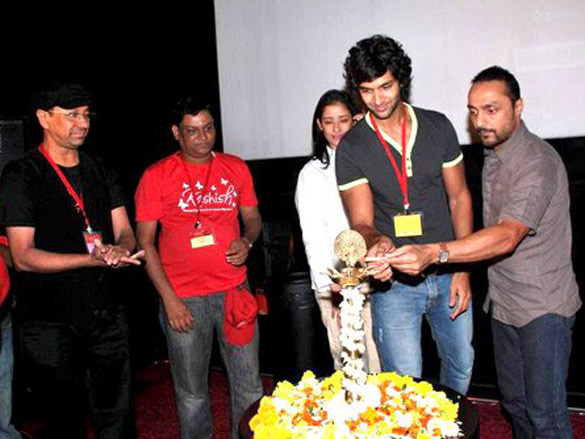 manisha koirala rahul bose at the inaugural day of kashish film festival 2
