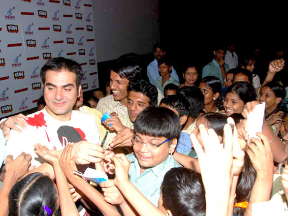 arbaaz khan at the special screening of dabangg for deeds ngo kids 3