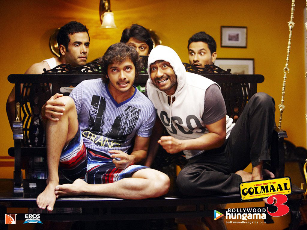 Shreyas Talpade,Ajay Devgn,Arshad Warsi,Tusshar Kapoor,Kunal Khemu Shreyas Talpade,Ajay Devgn,Arshad Warsi,Tusshar Kapoor,Kunal Khemu
