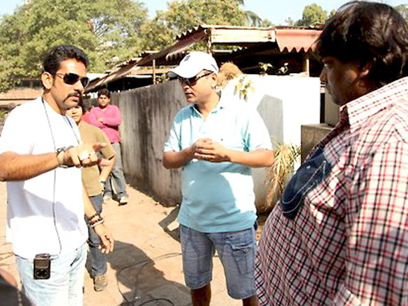 on the sets of action replayy 3