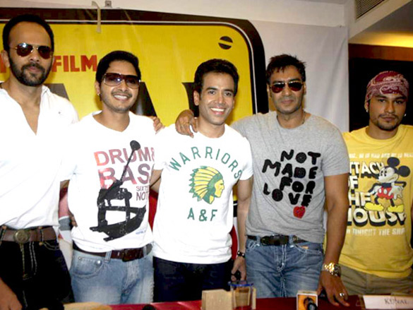press conference of the film golmaal 3 3