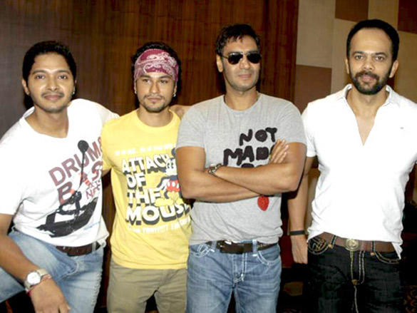 press conference of the film golmaal 3 4