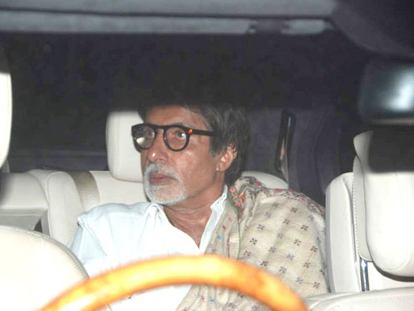 big b with family at action replayy screening 3