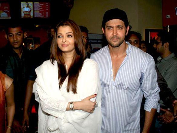 hrithik and aishwarya at guzaarish special screening 6