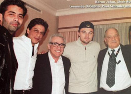 Shah Rukh bonds with Leonardo Di Caprio,Martin Scorsese at Berlin