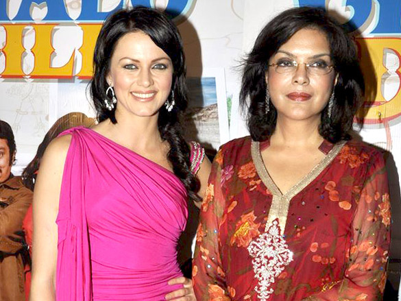zeenat aman and yana gupta promote chalo dilli 2