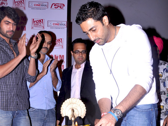 rohan rana and abhishek inaugurate cinema in delhi 3
