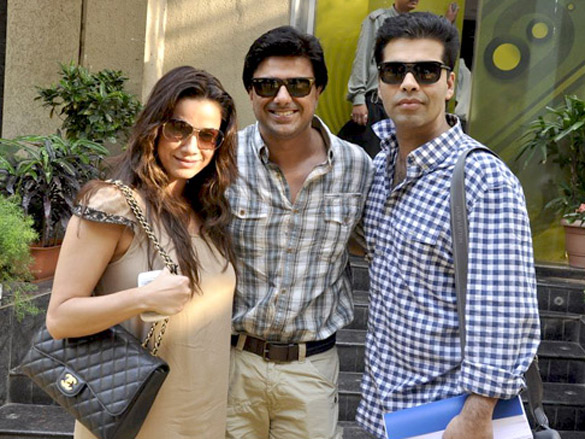 karan johar and neelam watch shor in the city 2