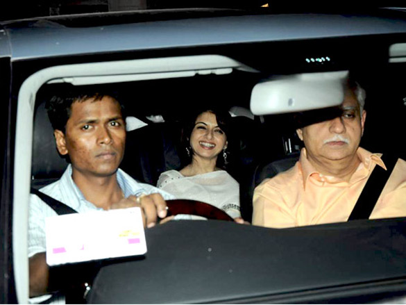 lara dutta and krishika lullas special screening of chalo dilli 10
