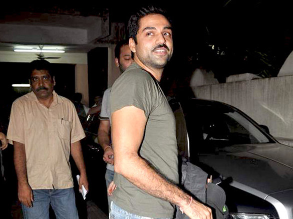 abhay deol and preeti desai at delhi belly screening 9
