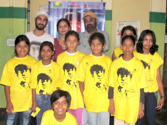 harsh mayar and manjot singh at special screening of i am kalam 4